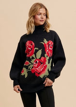 Load image into Gallery viewer, Rose Turtleneck Sweater