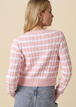 Load image into Gallery viewer, Millie Stripe Cardigan