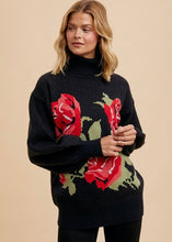 Load image into Gallery viewer, Rose Turtleneck Sweater