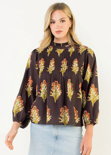 THML Block Print Blouse