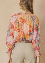 Load image into Gallery viewer, Saffron Floral Top