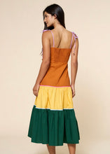 Load image into Gallery viewer, Colorblock Midi Dress