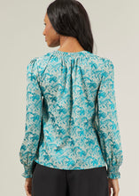 Load image into Gallery viewer, Cyrus Floral Jacquard Top {XS-XL}