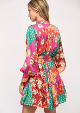 Load image into Gallery viewer, Annette Patchwork Dress
