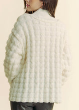 Load image into Gallery viewer, Textured Mock Neck Sweater
