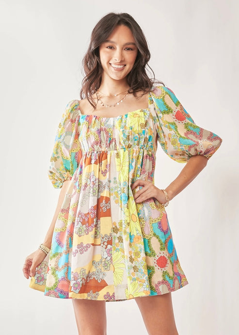 Agatha Vintage Floral Dress