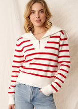 Load image into Gallery viewer, Asher Striped Sailor Sweater