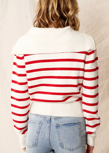 Asher Striped Sailor Sweater