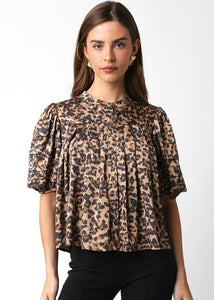 Jules Leopard Top