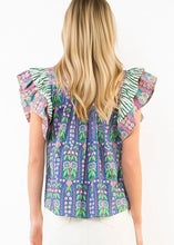 Load image into Gallery viewer, THML Flutter Sleeve Top
