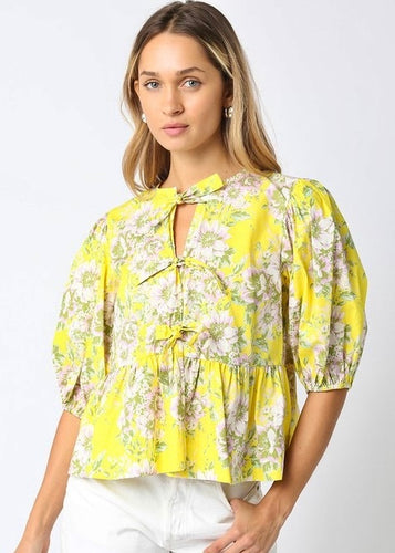 Lily Bow Tie Top