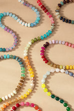 Load image into Gallery viewer, Multi Gem Beaded Necklace