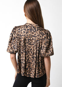 Jules Leopard Top