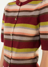 Load image into Gallery viewer, THML Stripe Knit Cardigan