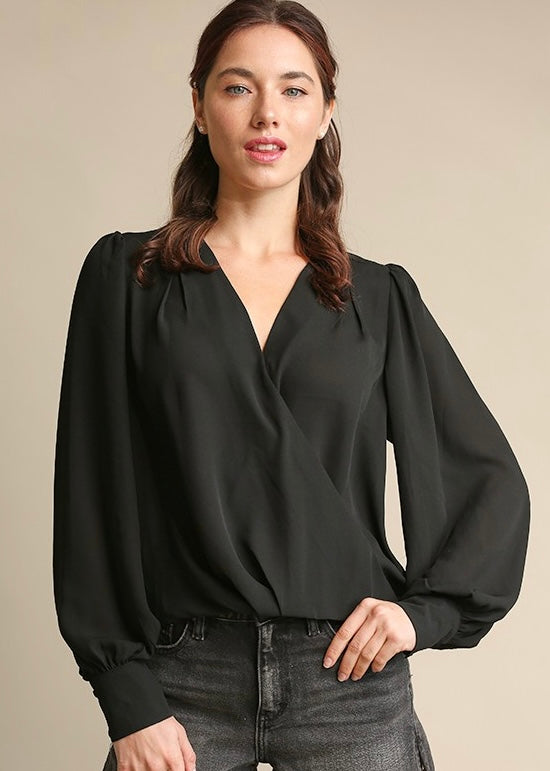 Black Surplus Front Top