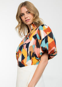 THML- Multicolor Pattern Top {XS-XL}