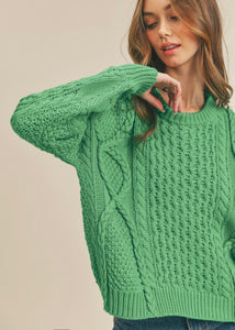 Kelley Cable Sweater