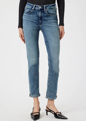 Mavi Jeans- Kathleen Slim Boyfriend- Lt. Used Feather Blue