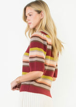 Load image into Gallery viewer, THML Stripe Knit Cardigan