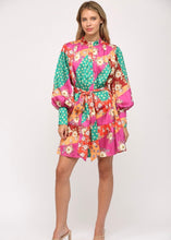Load image into Gallery viewer, Annette Patchwork Dress