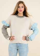 Load image into Gallery viewer, THML Ruffle On Your Sleeve Sweater {XS-XL}