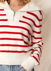 Asher Striped Sailor Sweater