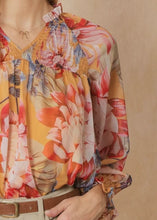Load image into Gallery viewer, Saffron Floral Top