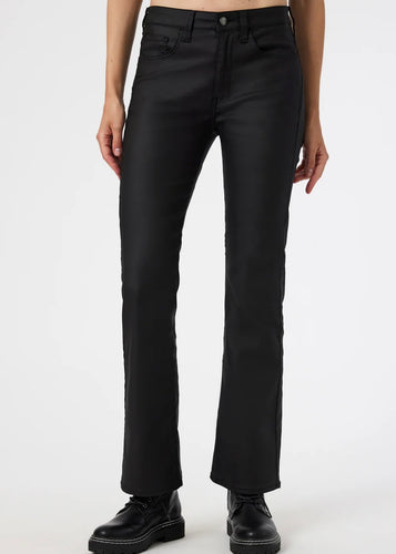 Mavi Jeans- Maria Kick Flare- Black Coated