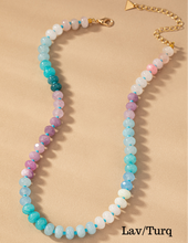 Load image into Gallery viewer, Multi Gem Beaded Necklace