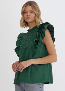 Millie Top - Emerald