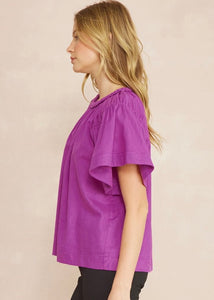 Grace Top - Plum