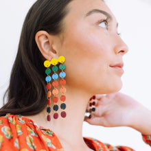 Load image into Gallery viewer, Sunshine Tienda- Rainbow Cascade Earrings