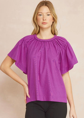 Grace Top - Plum