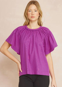 Grace Top - Plum