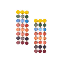 Load image into Gallery viewer, Sunshine Tienda- Rainbow Cascade Earrings