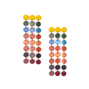 Sunshine Tienda- Rainbow Cascade Earrings