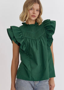 Millie Top - Emerald