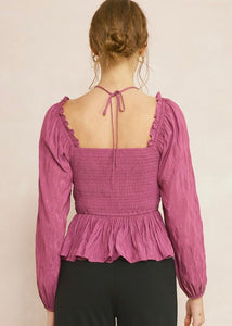 Tickle Me Pink Top