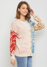 Load image into Gallery viewer, Blocked Floral Cardigan {S-XL}