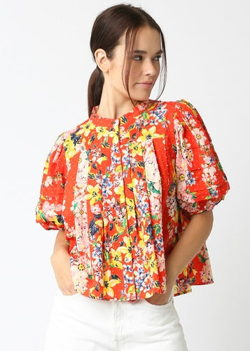 Callie Floral Top