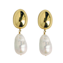 Load image into Gallery viewer, St. Armands Chunky Gold/Pearl Drops