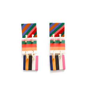 Sunshine Tienda- Stripes Ahoy Earrings
