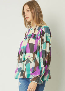 Picasso Abstract Top