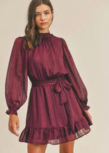 Load image into Gallery viewer, Sangria Wine Dress