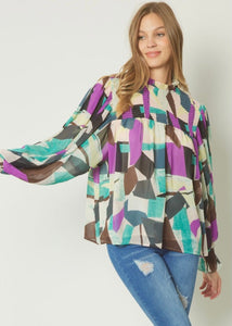 Picasso Abstract Top