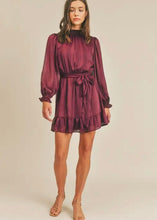 Load image into Gallery viewer, Sangria Wine Dress