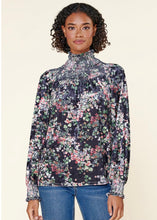 Load image into Gallery viewer, Grace Velvet Floral Top