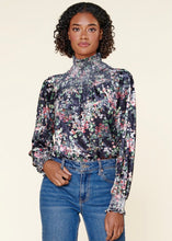 Load image into Gallery viewer, Grace Velvet Floral Top