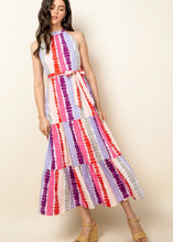 Load image into Gallery viewer, THML Orchid Stripe Maxi Dress (XS-L)