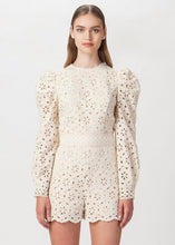 Load image into Gallery viewer, Ivory Lace Romper